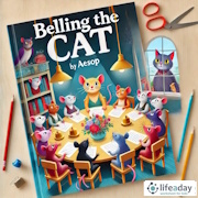 การ์ตูนภาพสองภาษา Belling The Cat
